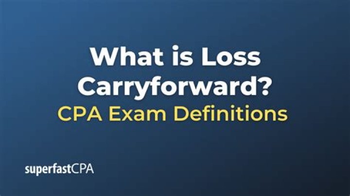 How many years can a corporation carryforward a net operating loss?