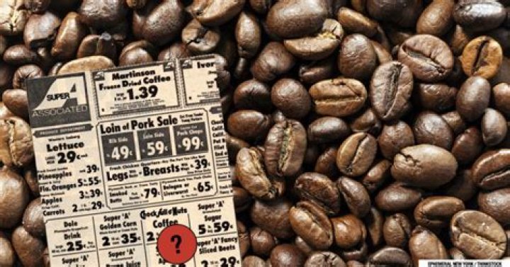 How much did a cup of coffee cost in 1977?
