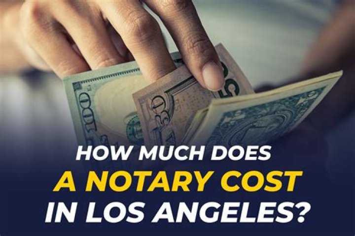 How much does a mobile notary charge in California?