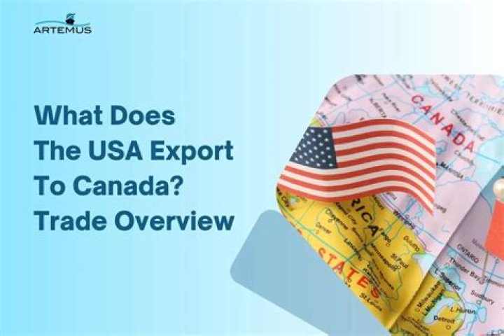 How much does the UK export to Canada?
