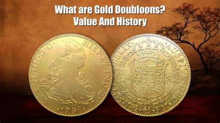 How much is a doubloon worth in US dollars?