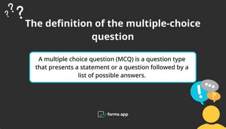 How much time should be given for multiple choice questions?