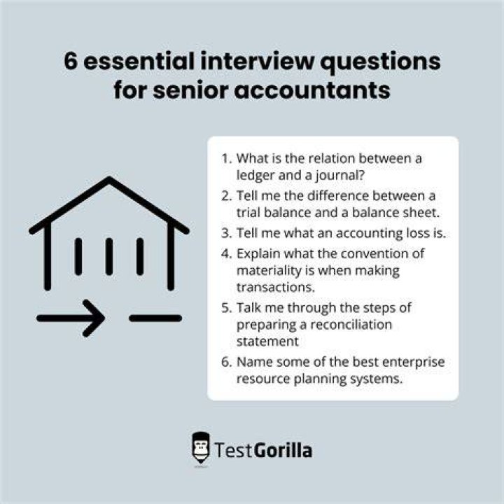 How to answer questions in an accounting interview?