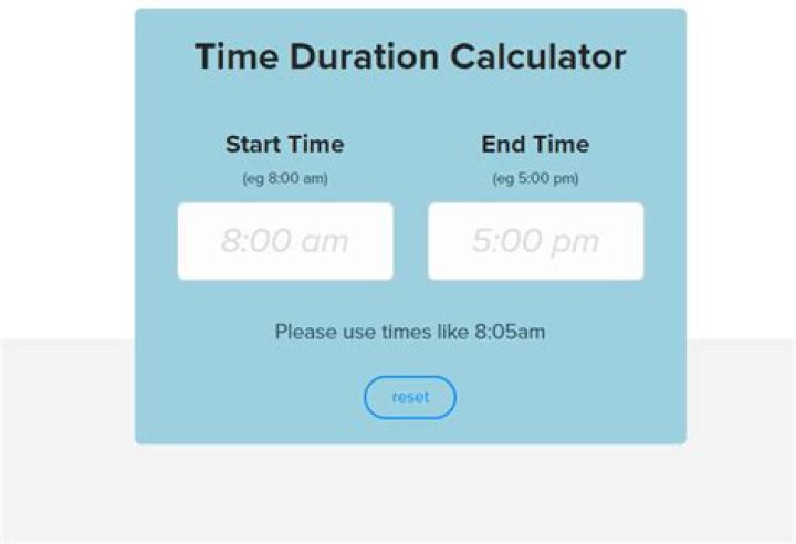 How to calculate the duration of an hour?