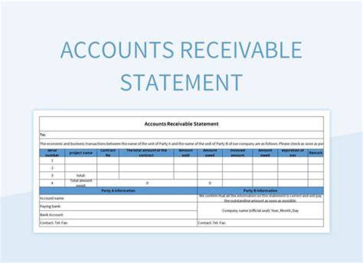 Is accounts receivable on an income statement?