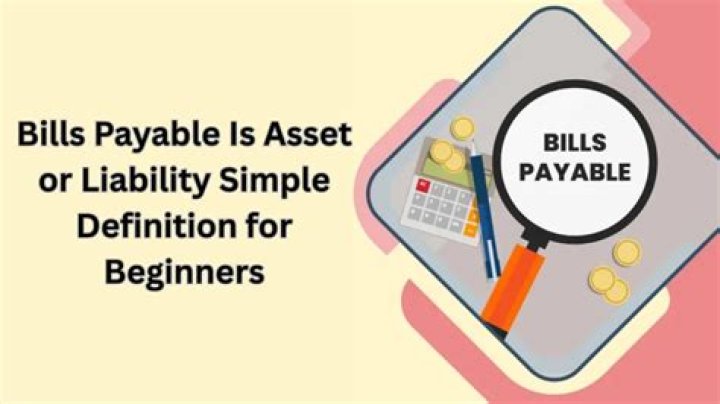 Is bill Payable an asset or liability?