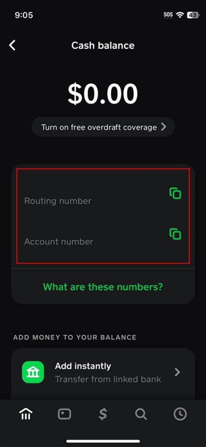Is current account included in cash?