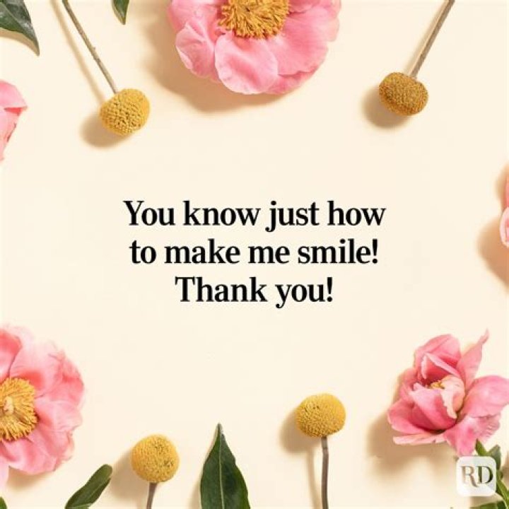 Is it thank you to or too?