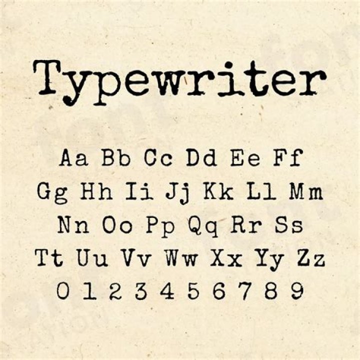 Is typewriter a debit or credit?