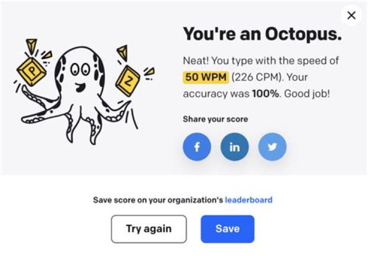 Is typing 40 wpm good?