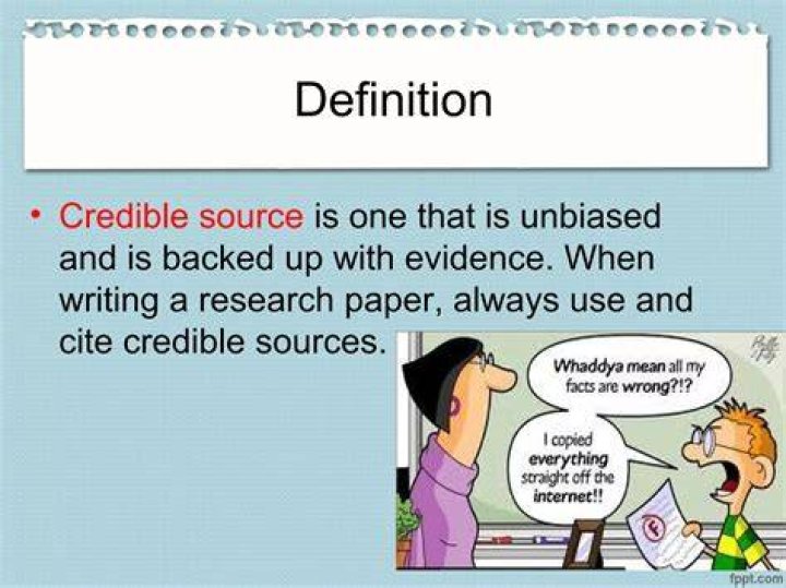 Is WebMD a credible source?