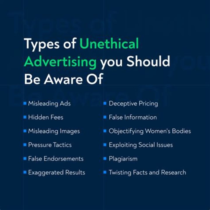 What are deceptive products?