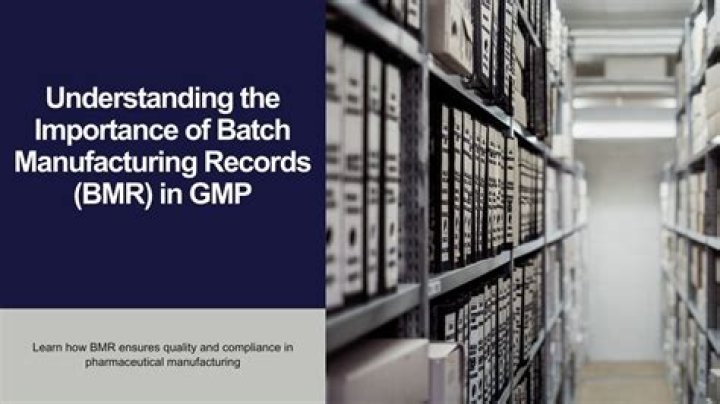 What are manufacturing records?