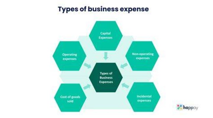 What are some expenses for a business?