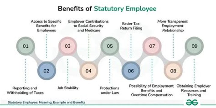 What are statutory benefits examples?