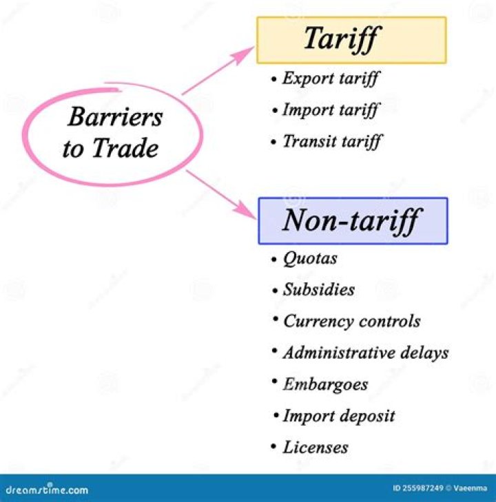 What are the barriers to international trade?