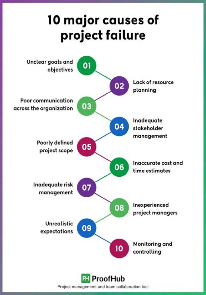 What are the consequences of project failure?