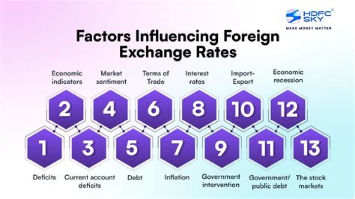 What are the factors affecting foreign exchange rate?