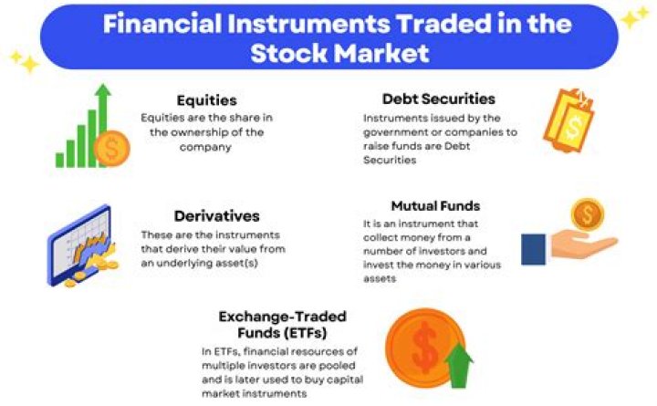 What are the items traded in stock market?