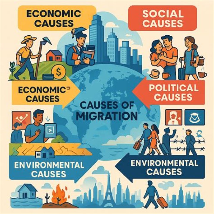 What are the major causes of migration?