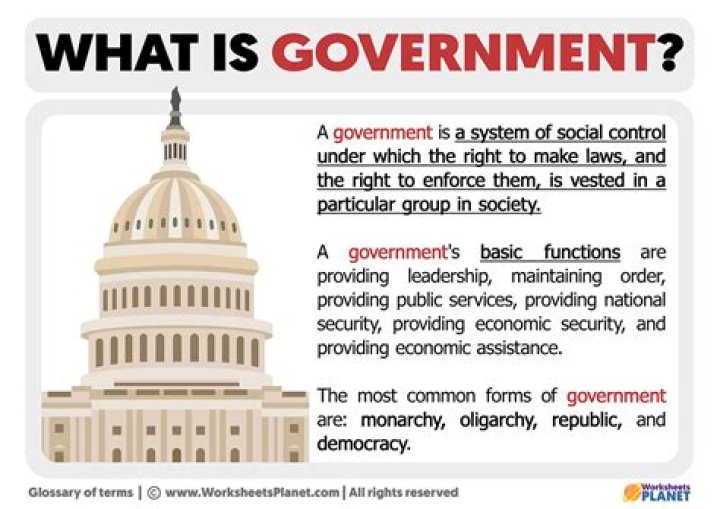 What are the objectives of the government as a stakeholder?