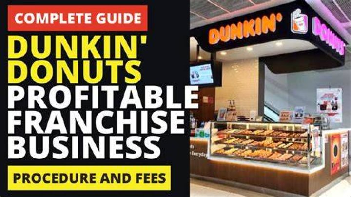 What are the requirements to open a Dunkin Donuts franchise?