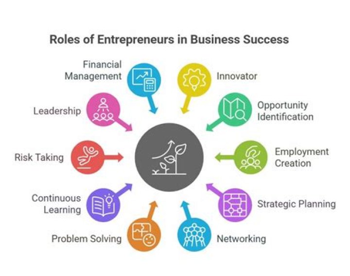 What are the role of an entrepreneurship?
