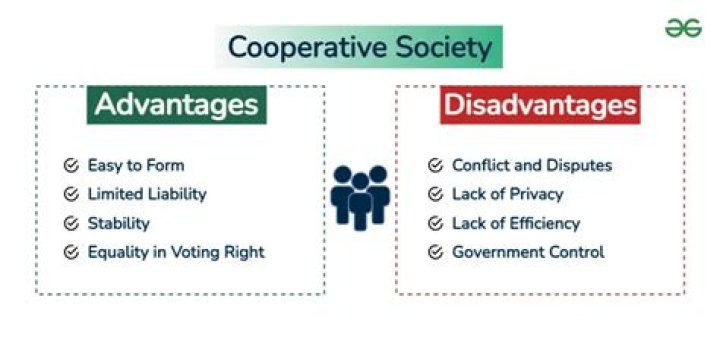 What are the similarities between Cooperative Society and limited liability company?