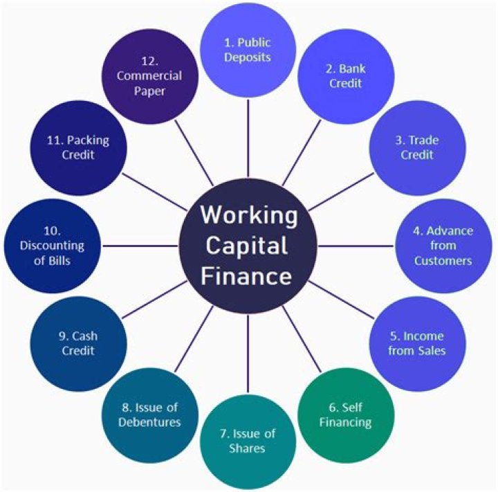 What are the sources of financing working capital?