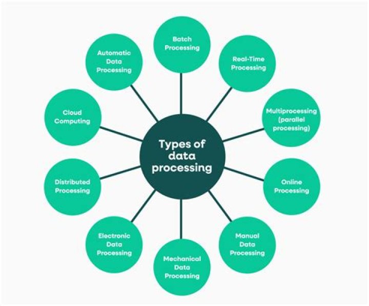What are the three 3 important kinds of data processing?