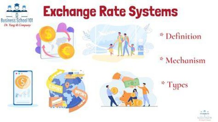 What are the two main types of exchange rate systems?