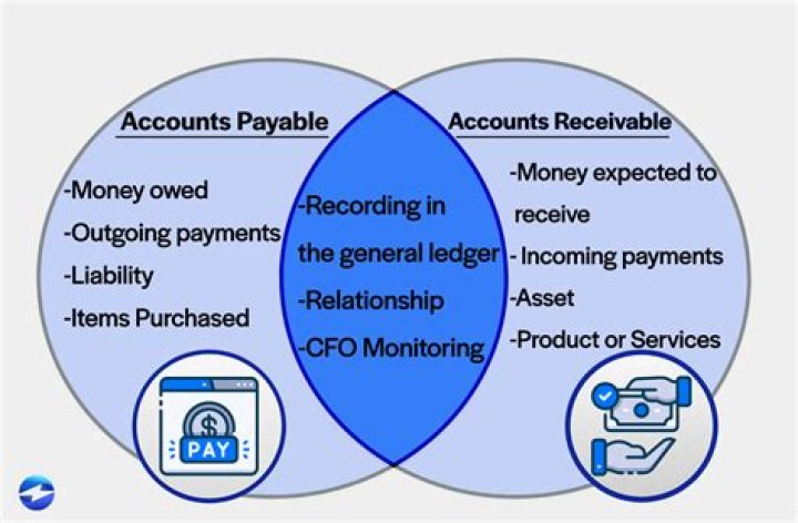 What are the two types of payments in accounts payable?