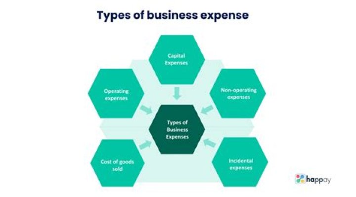 What are the types of business expenses?