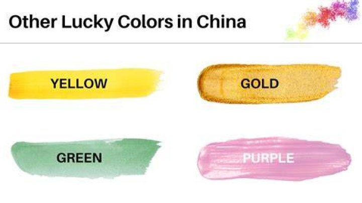 What colors are for good luck?