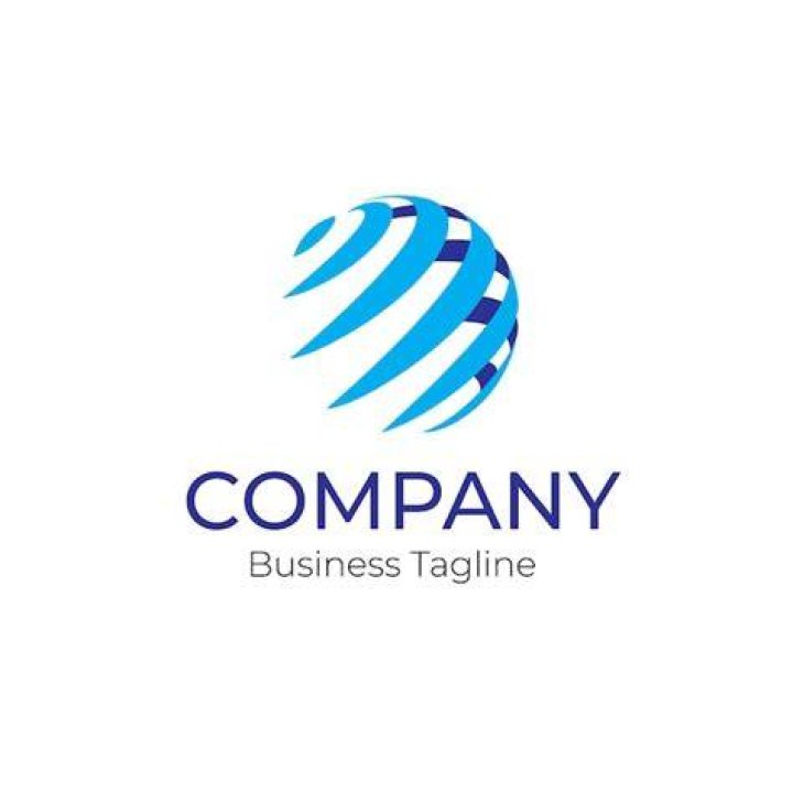 What company has a globe logo?