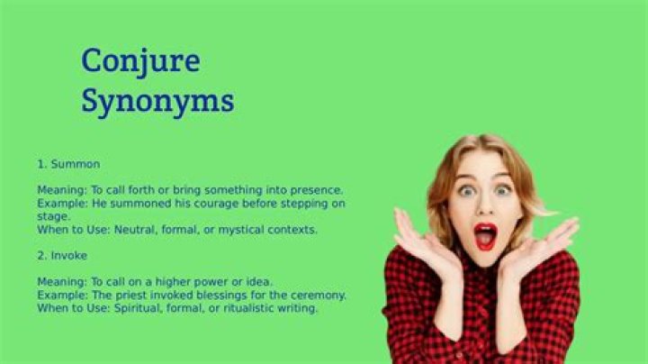 What conjure means?