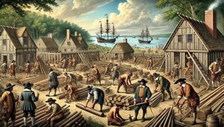 What diseases did the English bring to Jamestown?