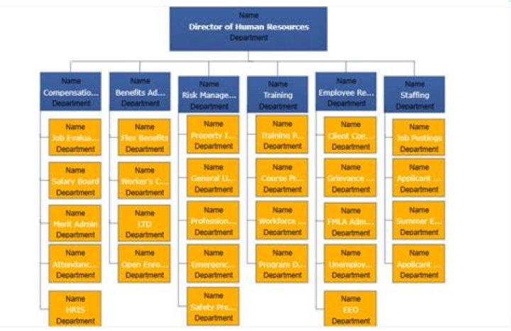 What do personnel departments do?