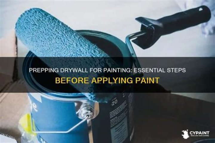 What do you put over drywall?