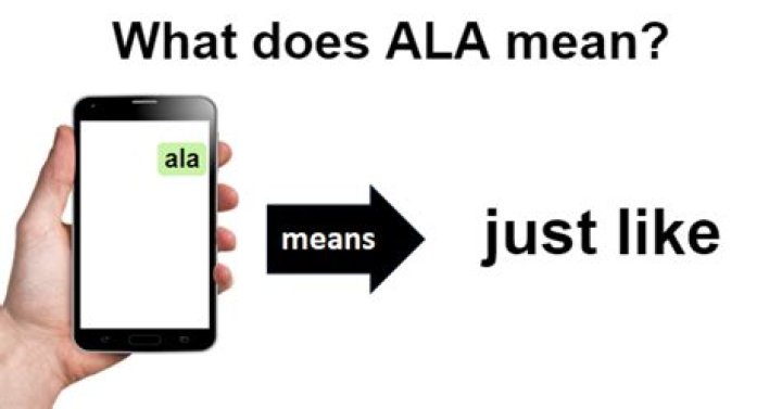 What does Ala mean?