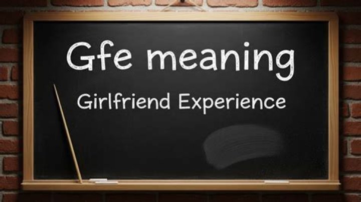 What does GFE mean in business?