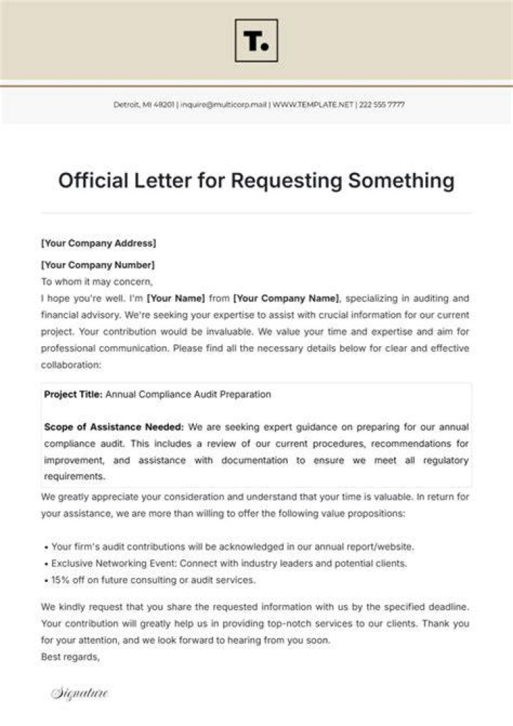 What does it mean to request something?