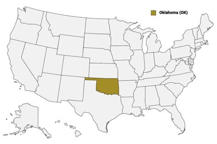 What does Oklahoma produce the most of?