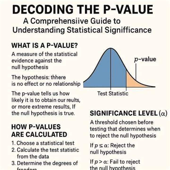 What does p-value tell you about relationship?