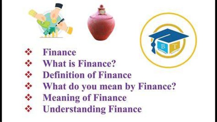 What does saving mean in finance?