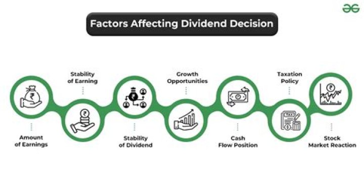 What factors affect dividends?