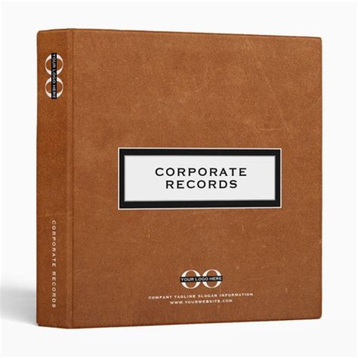 What goes in a corporate record book?