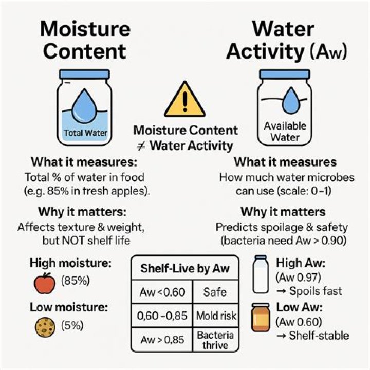 What happen if the pellet has high moisture content?