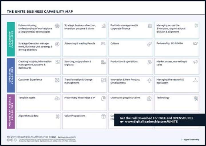 What is a digital business capability?