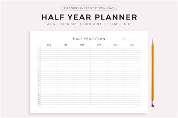What is a half year called?